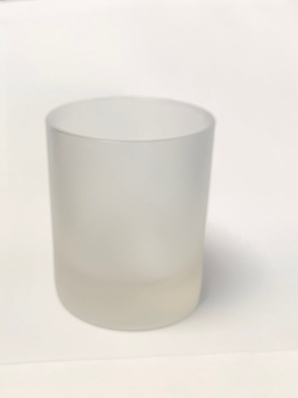 Verre à bougie givré - 200ml