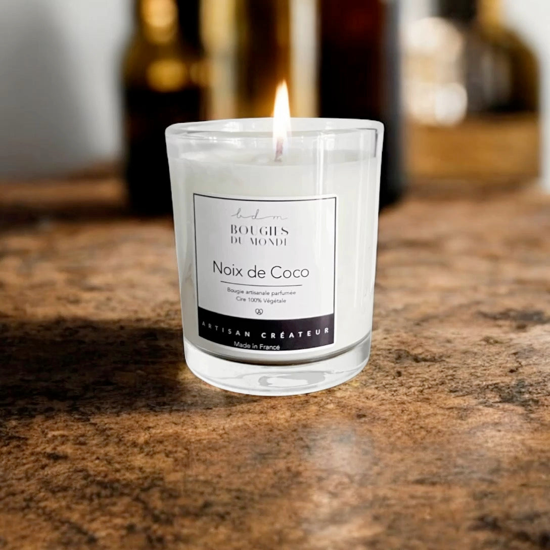 Bougie parfumée Noix de Coco