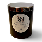 bougie parfumés baies sauvages - mûres et feuilles vertes - bougies du monde
