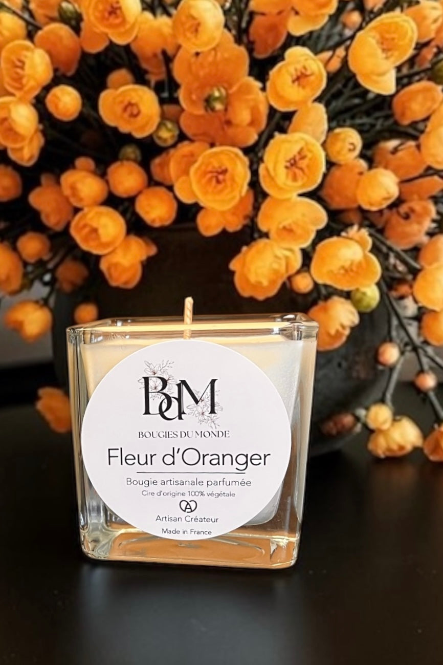 Bougie parfumée Fleur d'oranger