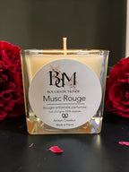 Bougie végétale parfumée Musc rouge cerise - 100Ml - Bougies du Monde