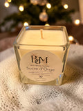 Bougie artisanale parfumée sucre d'orge de Bougies du monde France