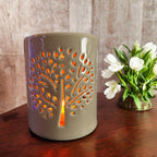 Brûle-parfum en céramique Arbre de Vie