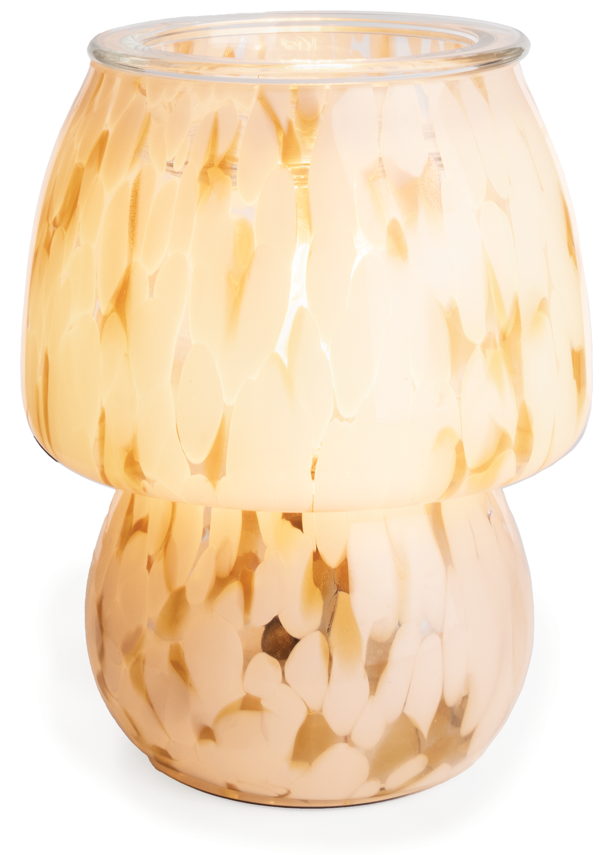 brûle-parfum électrique Lampe à parfum  Art glass Bougies du Monde 
