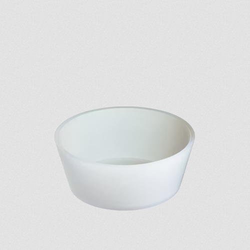 Grande coupelle en silicone blanche pour brûle-parfum électrique