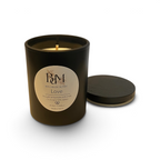 bougie végétale parfumée Love - prune -rose - cerise - patchouli - 150g - Bougies du Monde