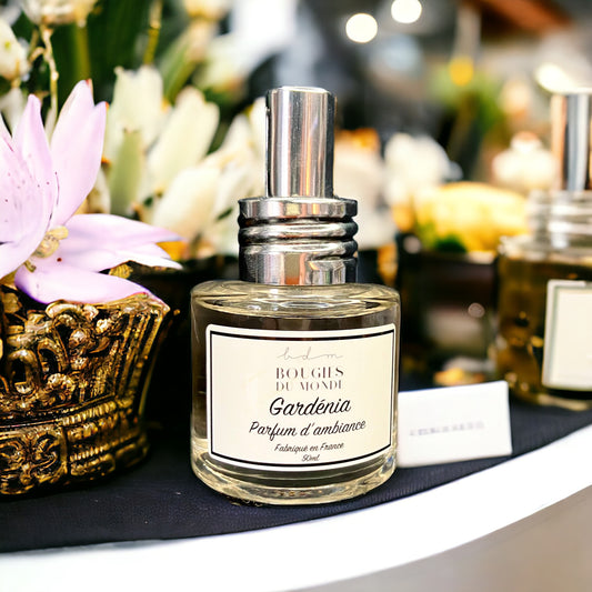 Parfum d’ambiance - vaporisateur de parfum maison - désodorisant de luxe - Bougies du monde 