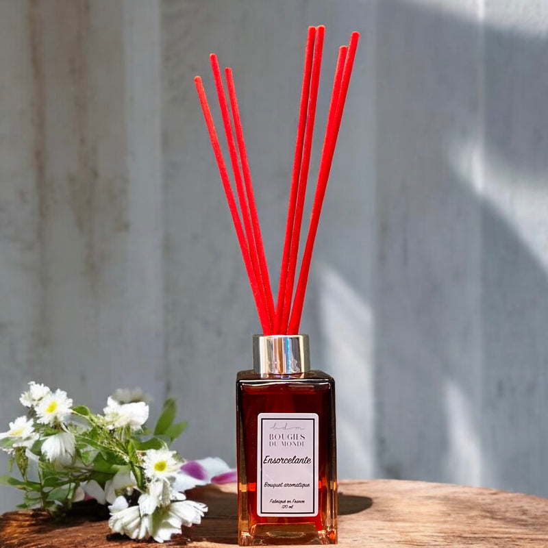 Bouquet aromatique fumé 120ml - Choisissez votre parfum