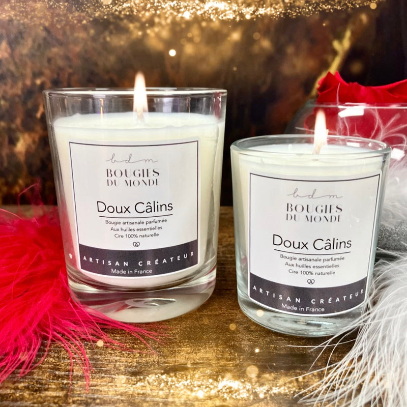 Bougie aux huiles essentielles Doux Câlins