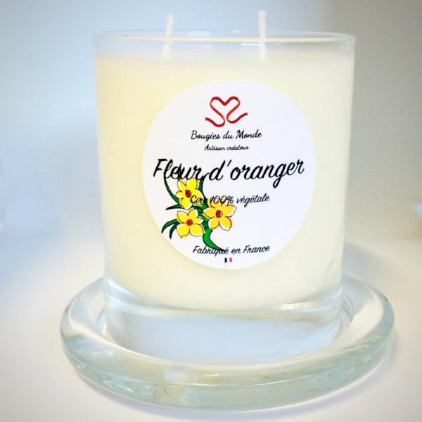 Coupelle en verre pour bougie - Bougies du Monde