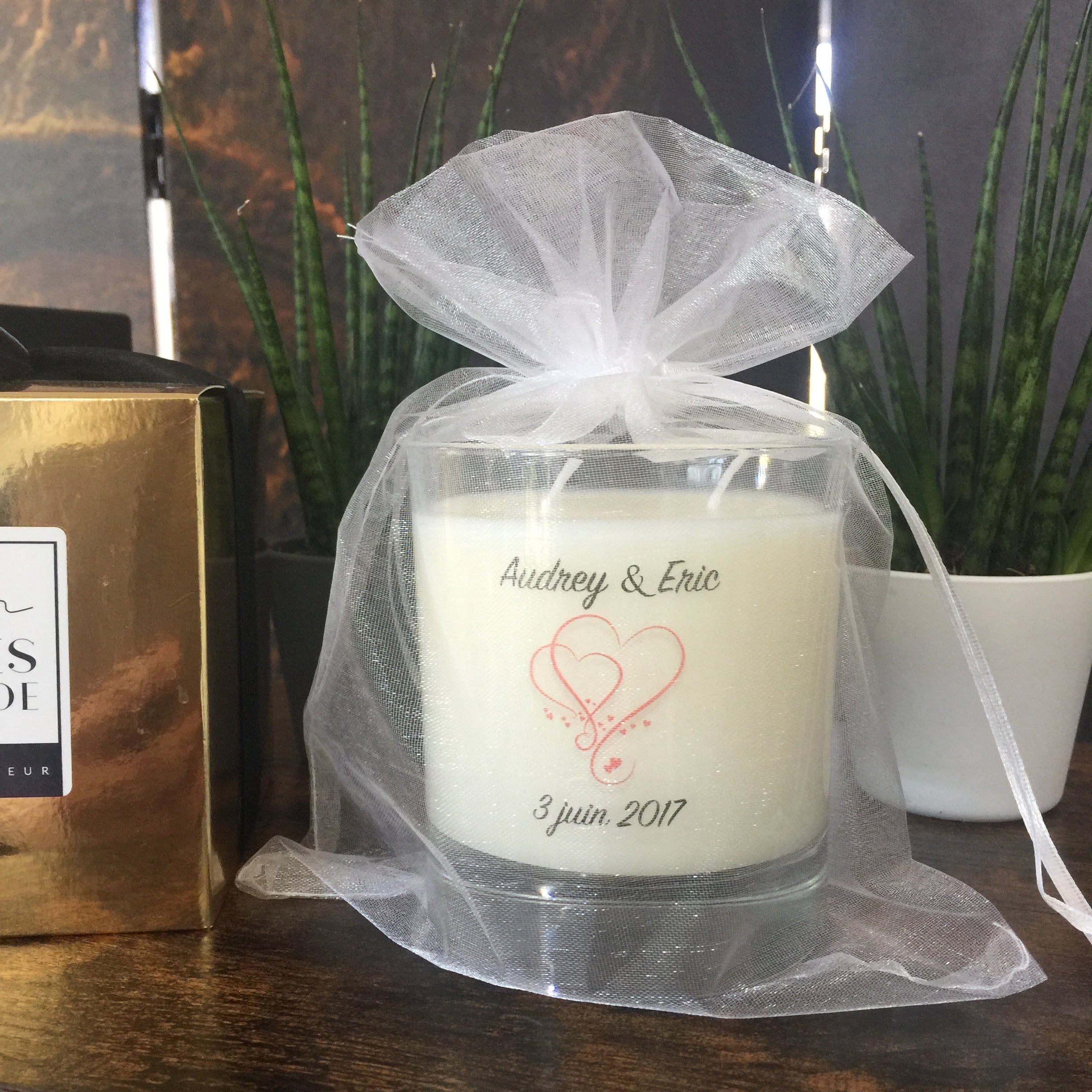 Bougies personnalisées avec Photo - image