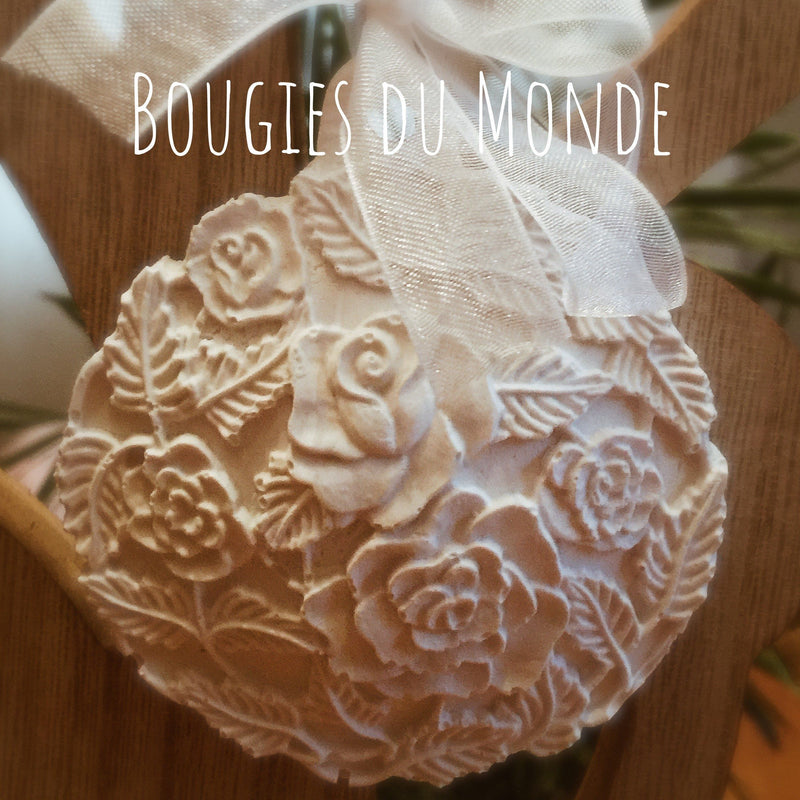 Céramique parfumée Bouquet de roses - Bougies du Monde